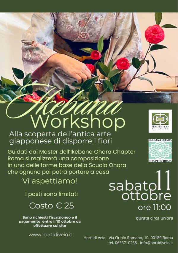 WORKSHOP DI IKEBANA - immagine 2