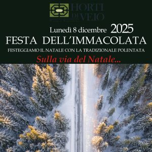 Prenota il tuo pranzo dell'Immacolata