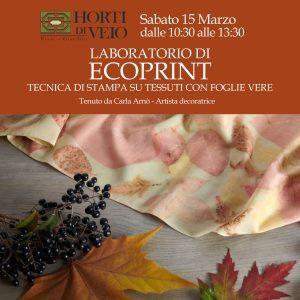CORSO: LABORATORIO DI ECOPRINT