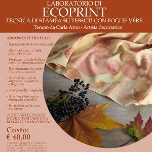 CORSO: LABORATORIO DI ECOPRINT
