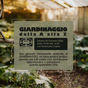 Giardinaggio dalla A alla Z