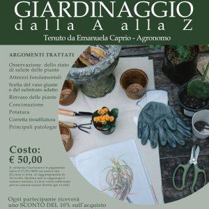Corso: Giardinaggio dalla A alla Z