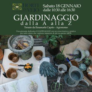 Corso: Giardinaggio dalla A alla Z