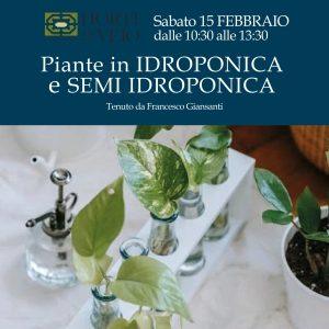 Corso: Piante in IDROPONICA e SEMI IDROPONICA