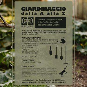 Giardinaggio dalla A alla Z