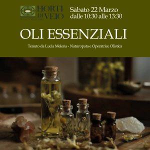 CORSO: OLI ESSENZIALI