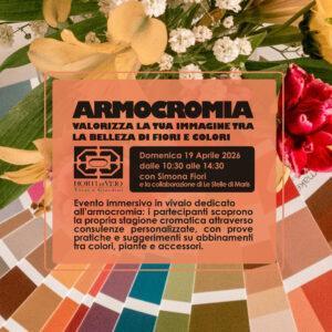 Armocromia: valorizza la tua immagine tra la bellezza di fiori e colori
